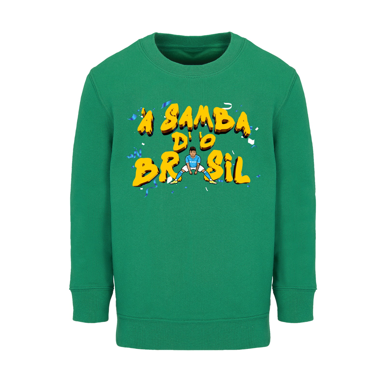 SSC Napoli Linea Admin Samba Brasil Junior Sweatshirt