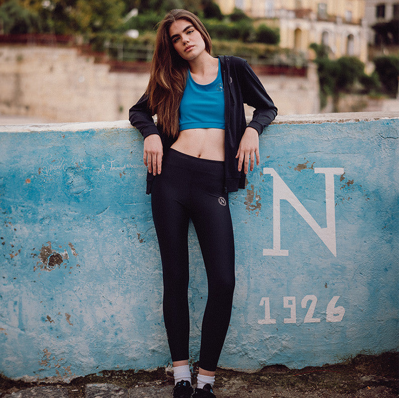 SSC Napoli Leggings Blu Navy