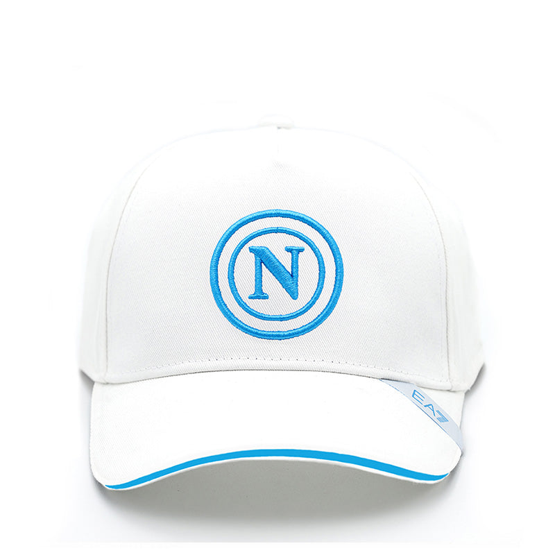SSC Napoli Cappello con Visiera Bianco Junior 2025/2026