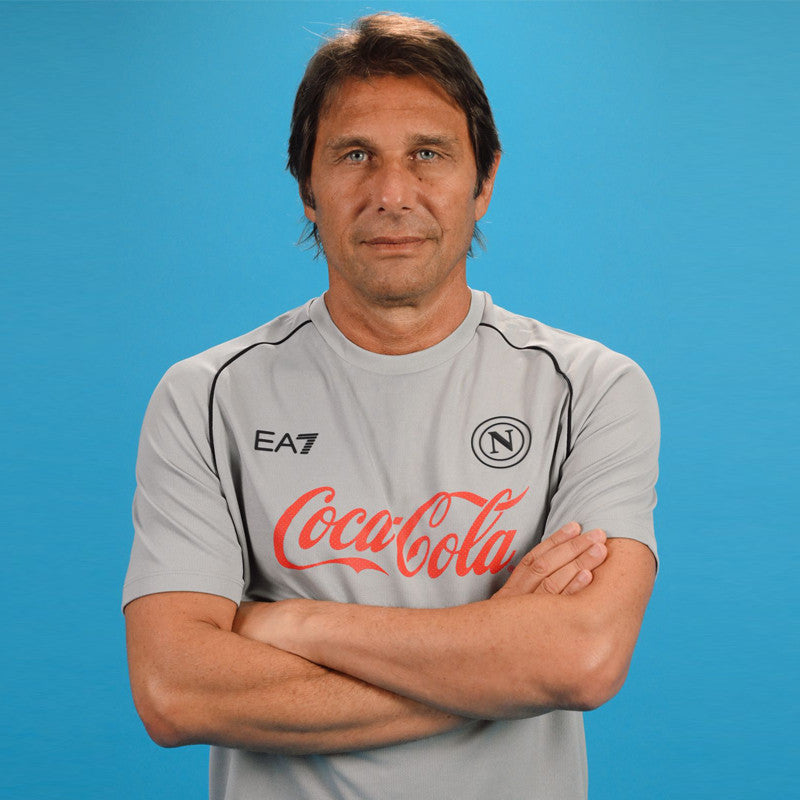 SSC Napoli Maglia Allenamento Silver 2024/2025