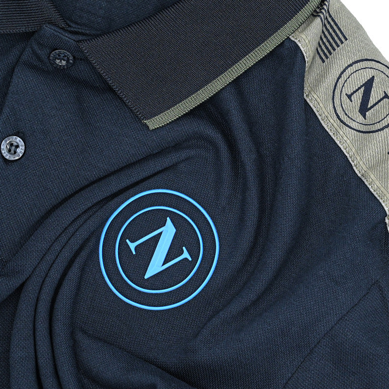 SSC Napoli Navy Blue Polo Shirt 2024/2025