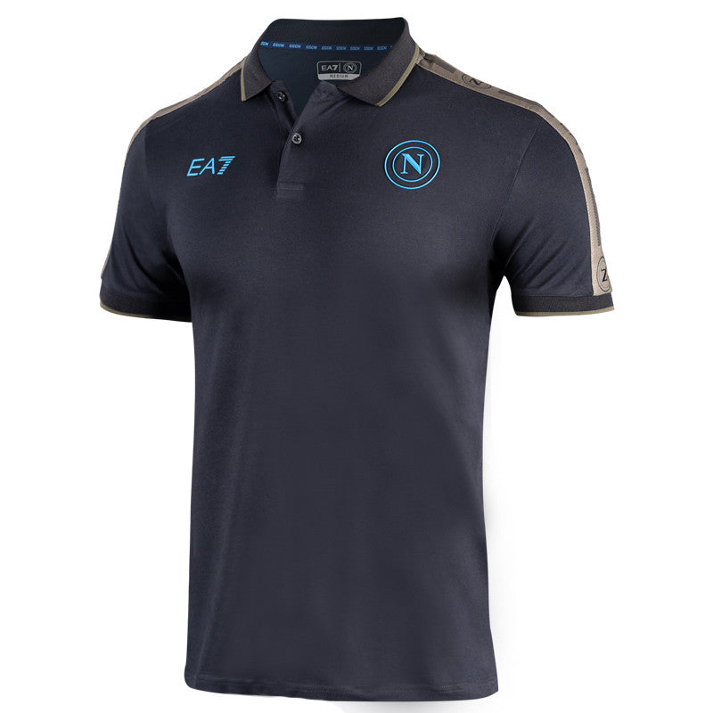 SSC Napoli Navy Blue Polo Shirt 2024/2025