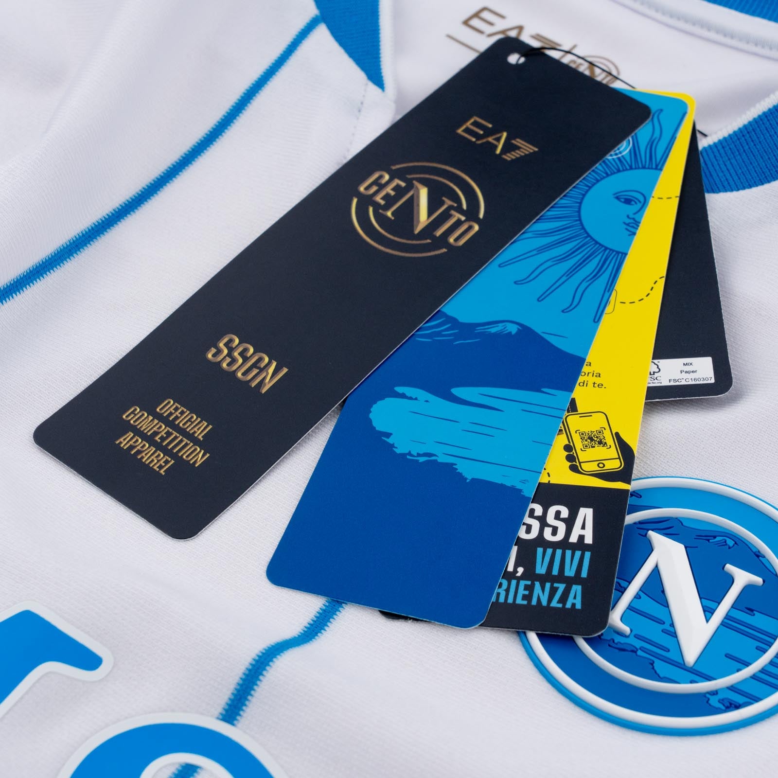 SSC Napoli Maglia Gara Away Authentic Euro 2026/2027