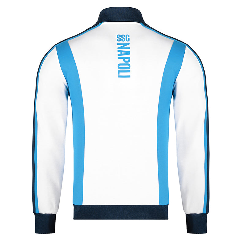 SSC Napoli Giacca Anthem Euro Bianca 2025/2026