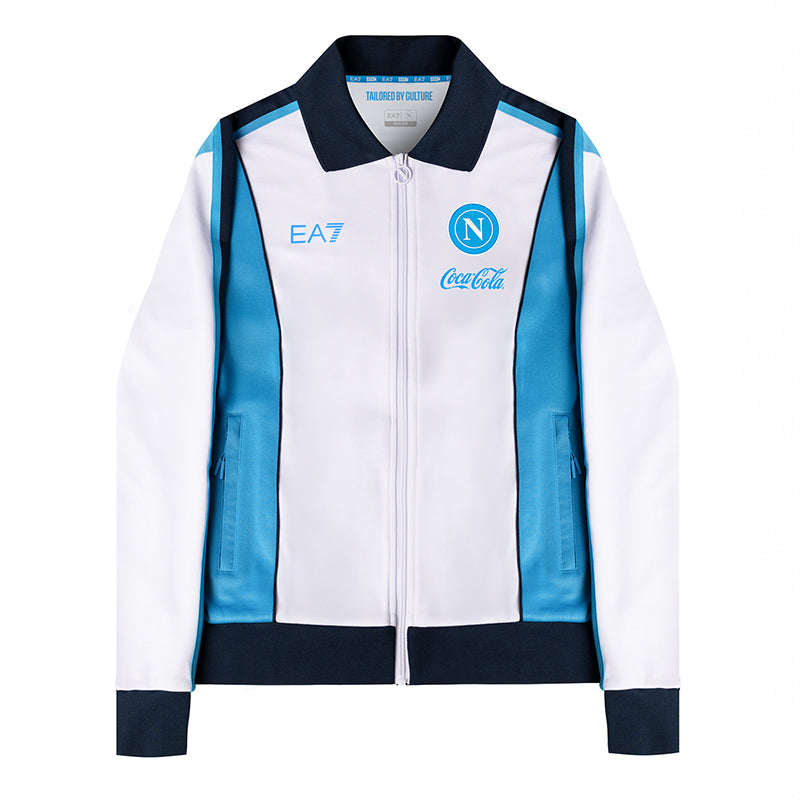 SSC Napoli White Euro Anthem Jacket 2025/2026