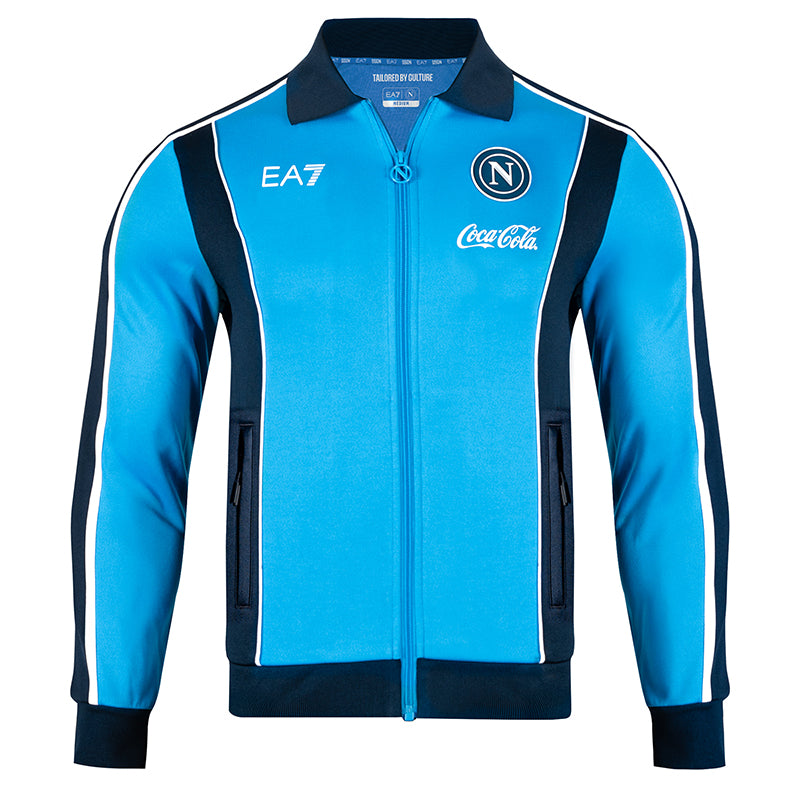 SSC Napoli Giacca Anthem Euro Azzurra 2025/2026