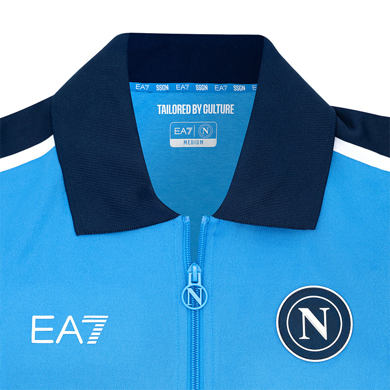 SSC Napoli Sky Blue Euro Anthem Jacket 2025/2026