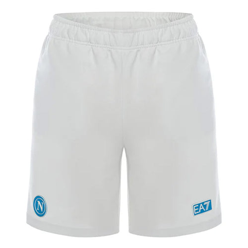 SSC Napoli Bermuda Interlock Bianco 2025/2026