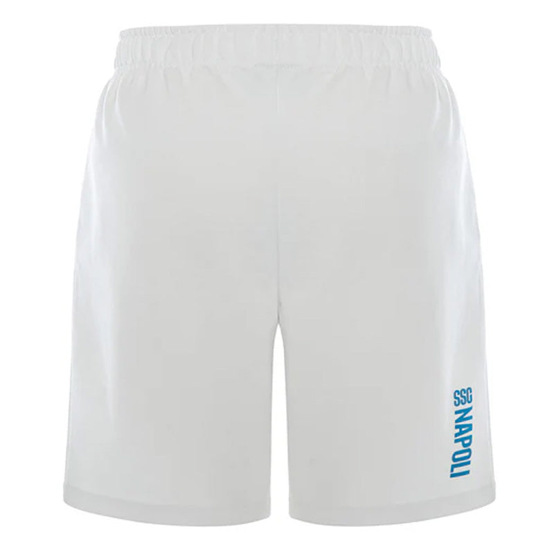 SSC Napoli Bermuda Interlock Bianco 2025/2026