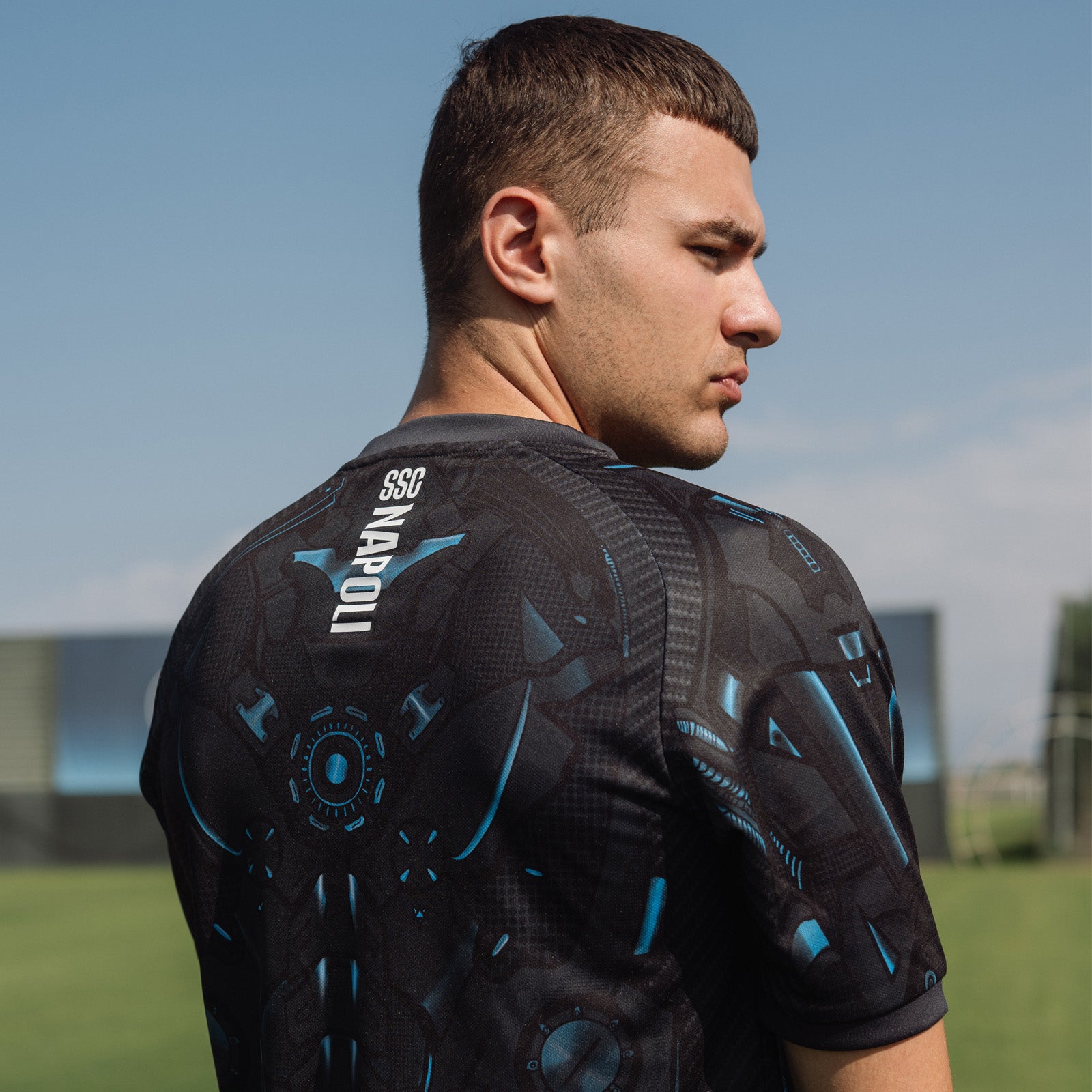 SSC Napoli Maglia Allenamento Ebony 2025/2026