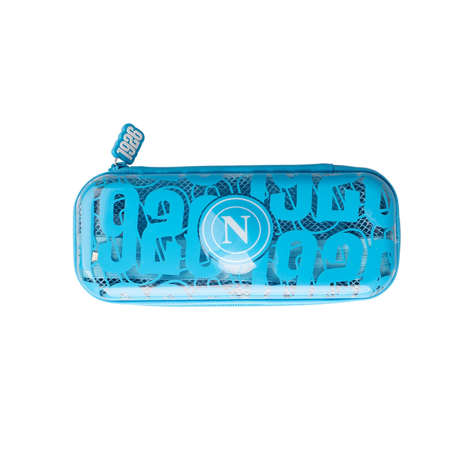 SSC Napoli Portapenne Rigido Azzurro
