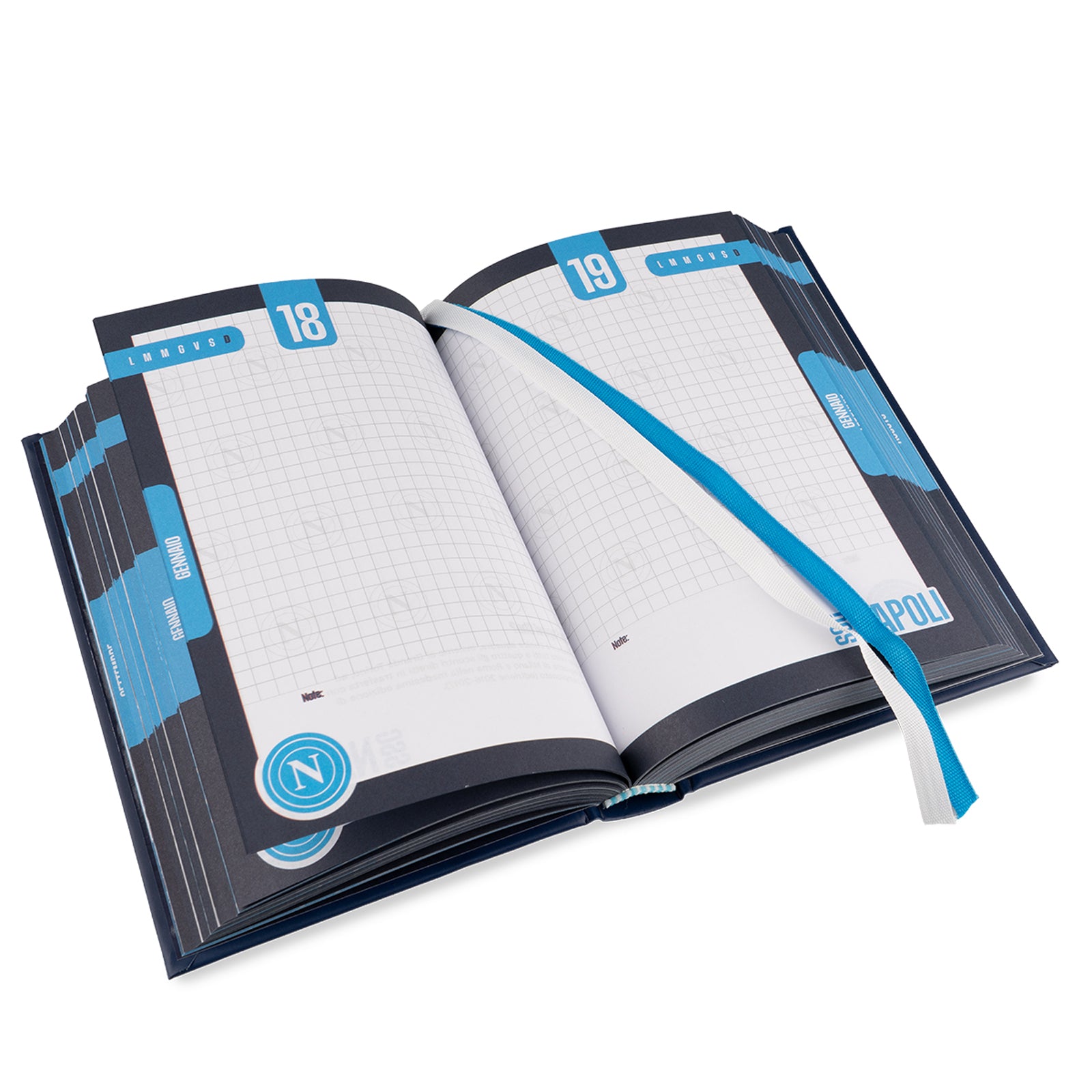 SSC Napoli Dark Blue School Diary