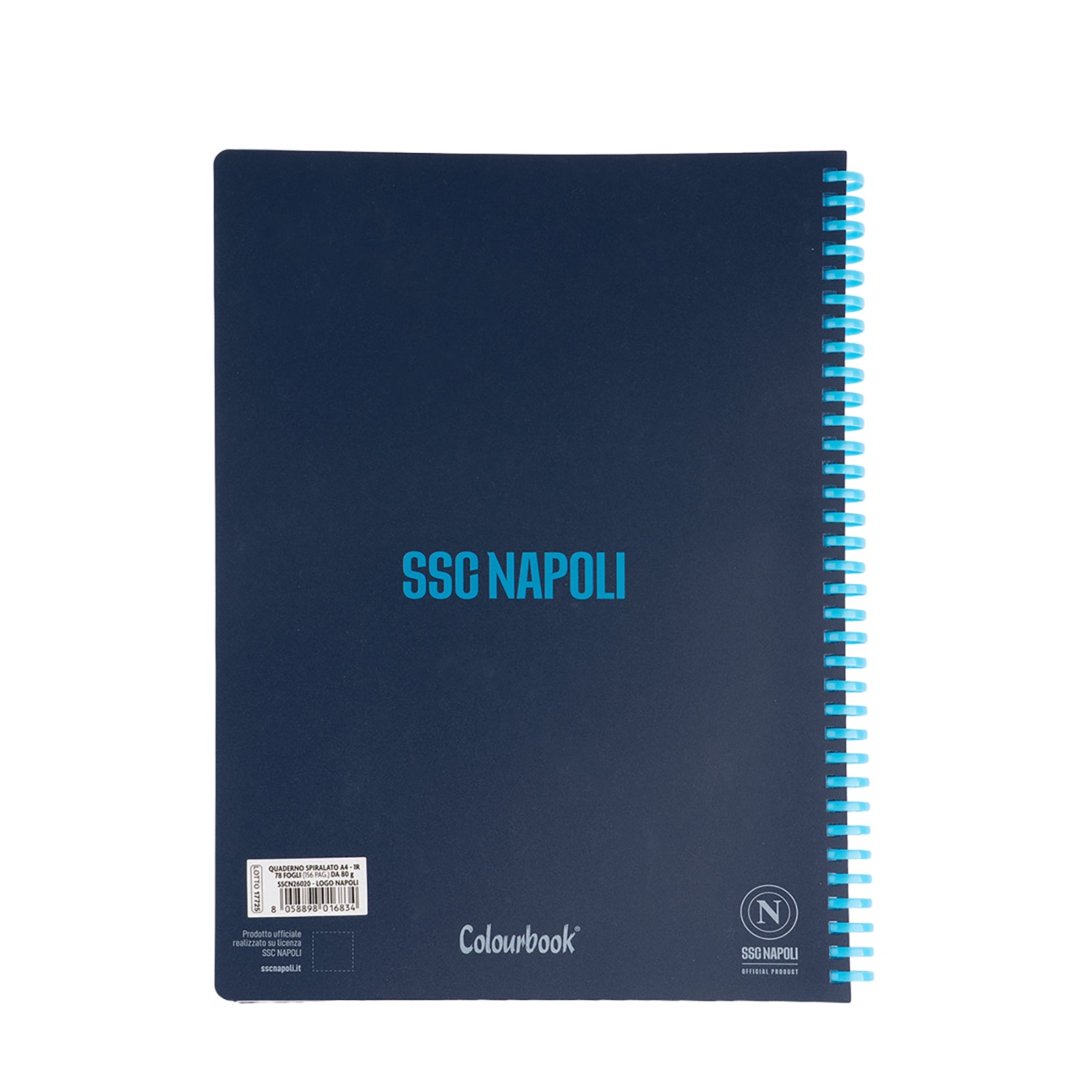 SSC Napoli 1R Logo Notebook