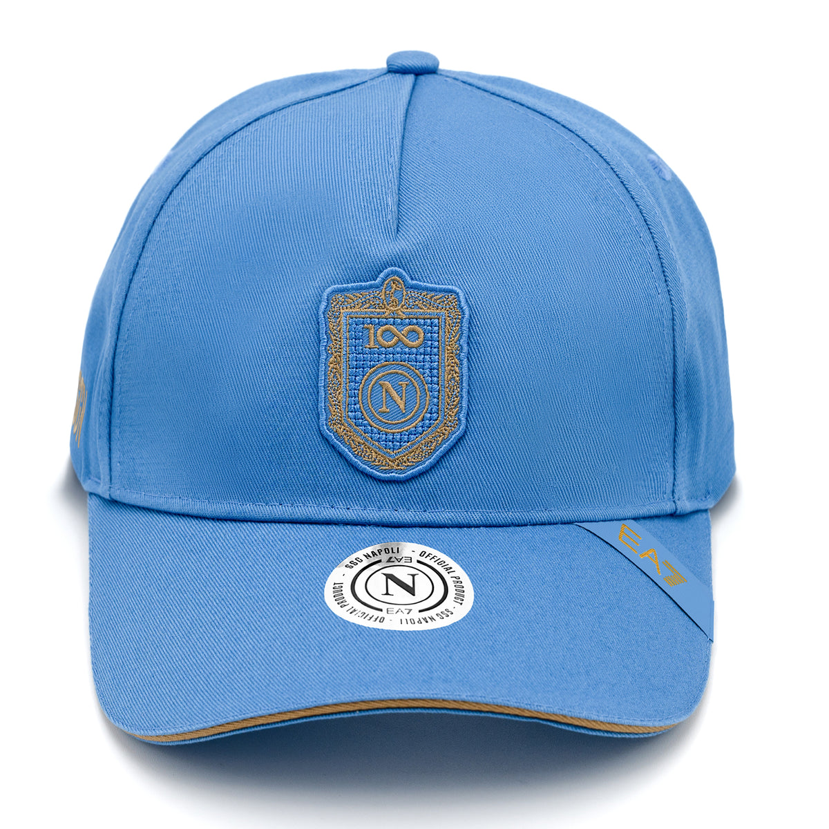 SSC Napoli Cappello con Visiera Centenary Blue 2026/2027