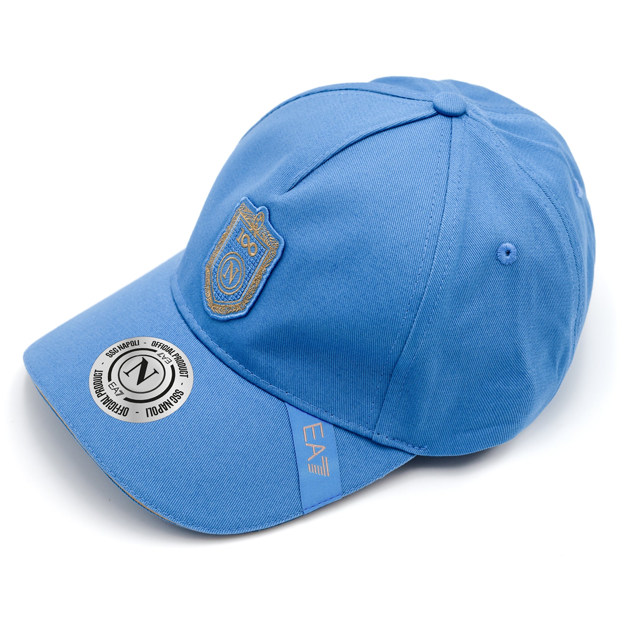 SSC Napoli Cappello con Visiera Centenary Blue 2026/2027