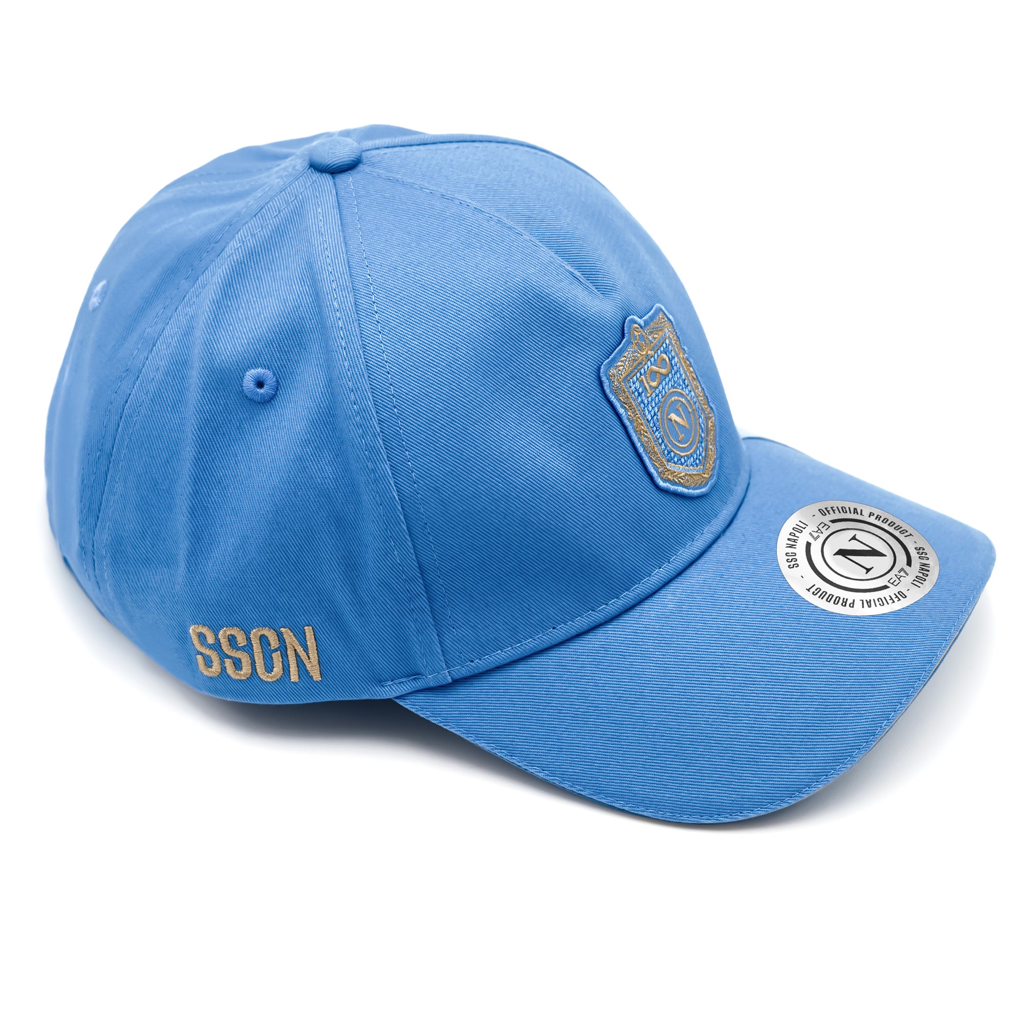 SSC Napoli Cappello con Visiera Centenary Blue 2026/2027
