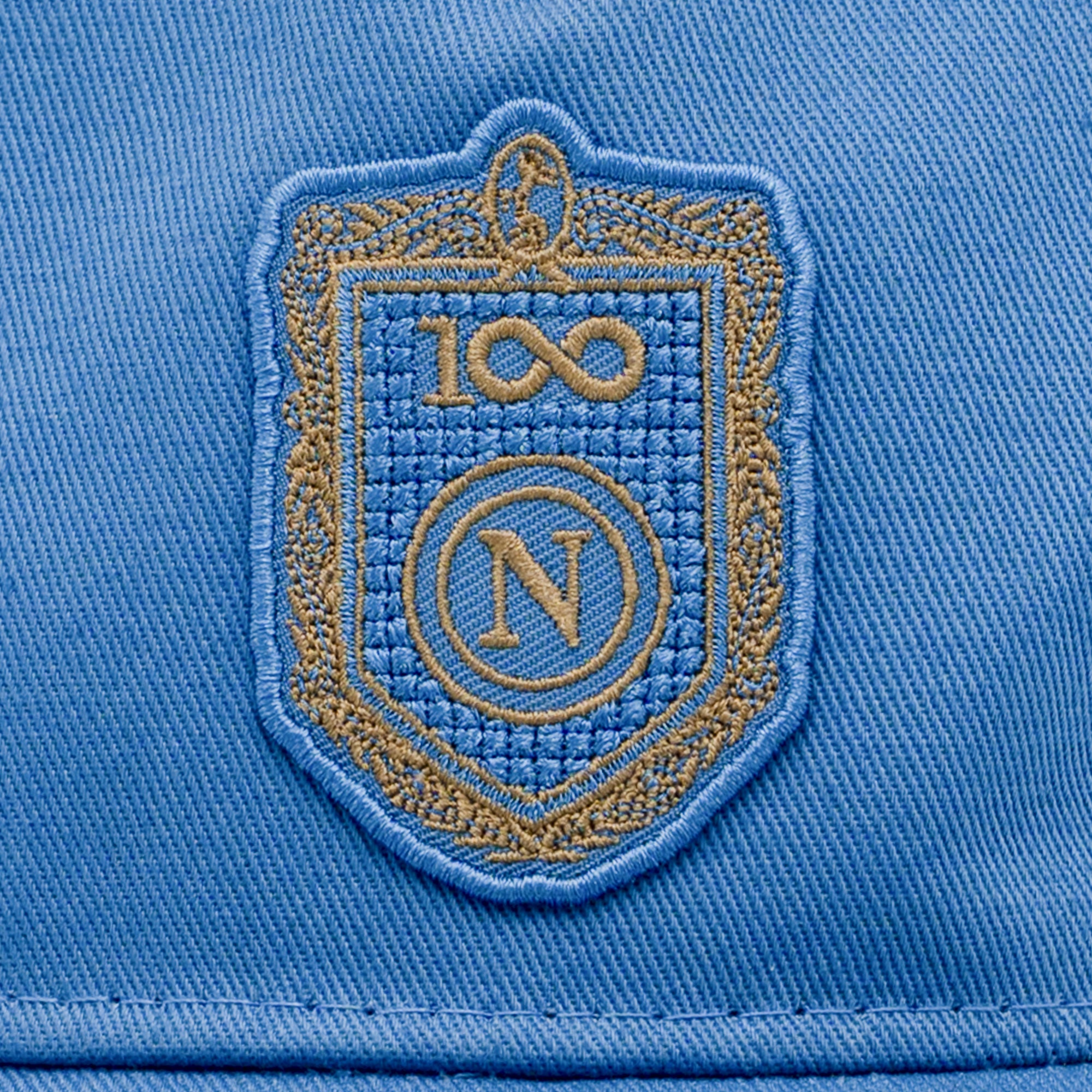 SSC Napoli Cappello con Visiera Centenary Blue 2026/2027