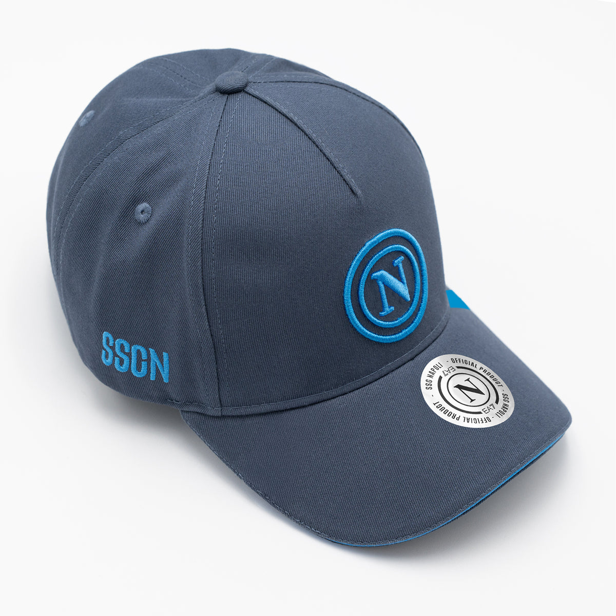 SSC Napoli Dark Grey Visor Cap 2026/2027