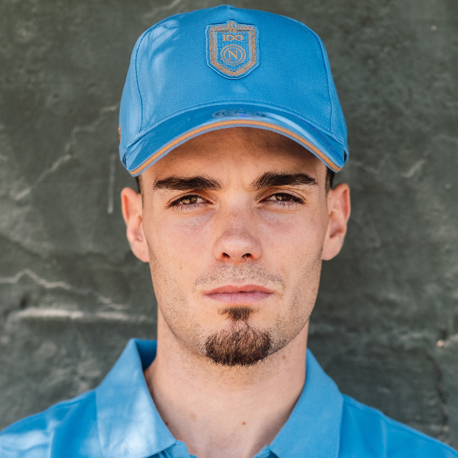 SSC Napoli Cappello con Visiera Centenary Blue 2026/2027