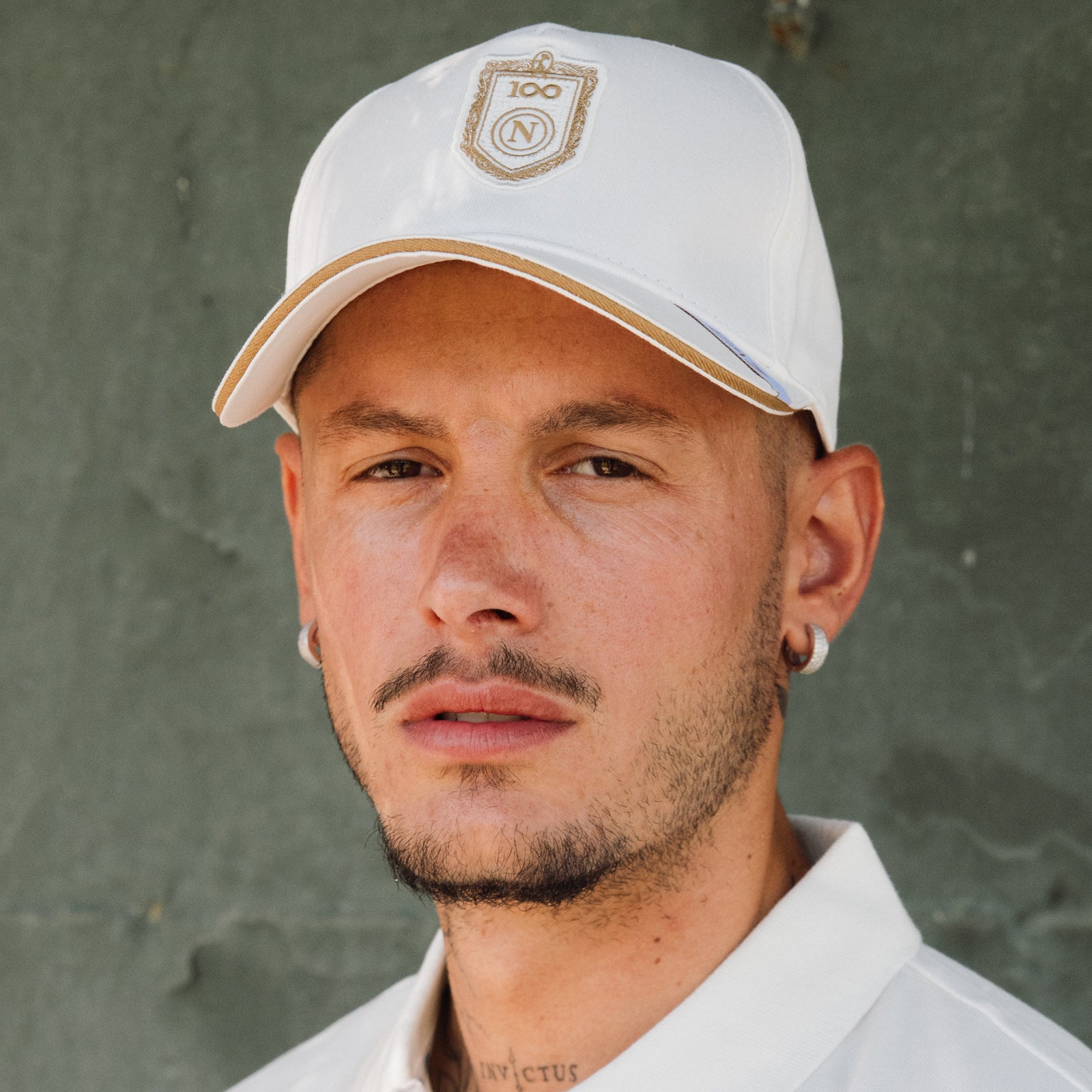 SSC Napoli Cappello con Visiera Centenary White 2026/2027