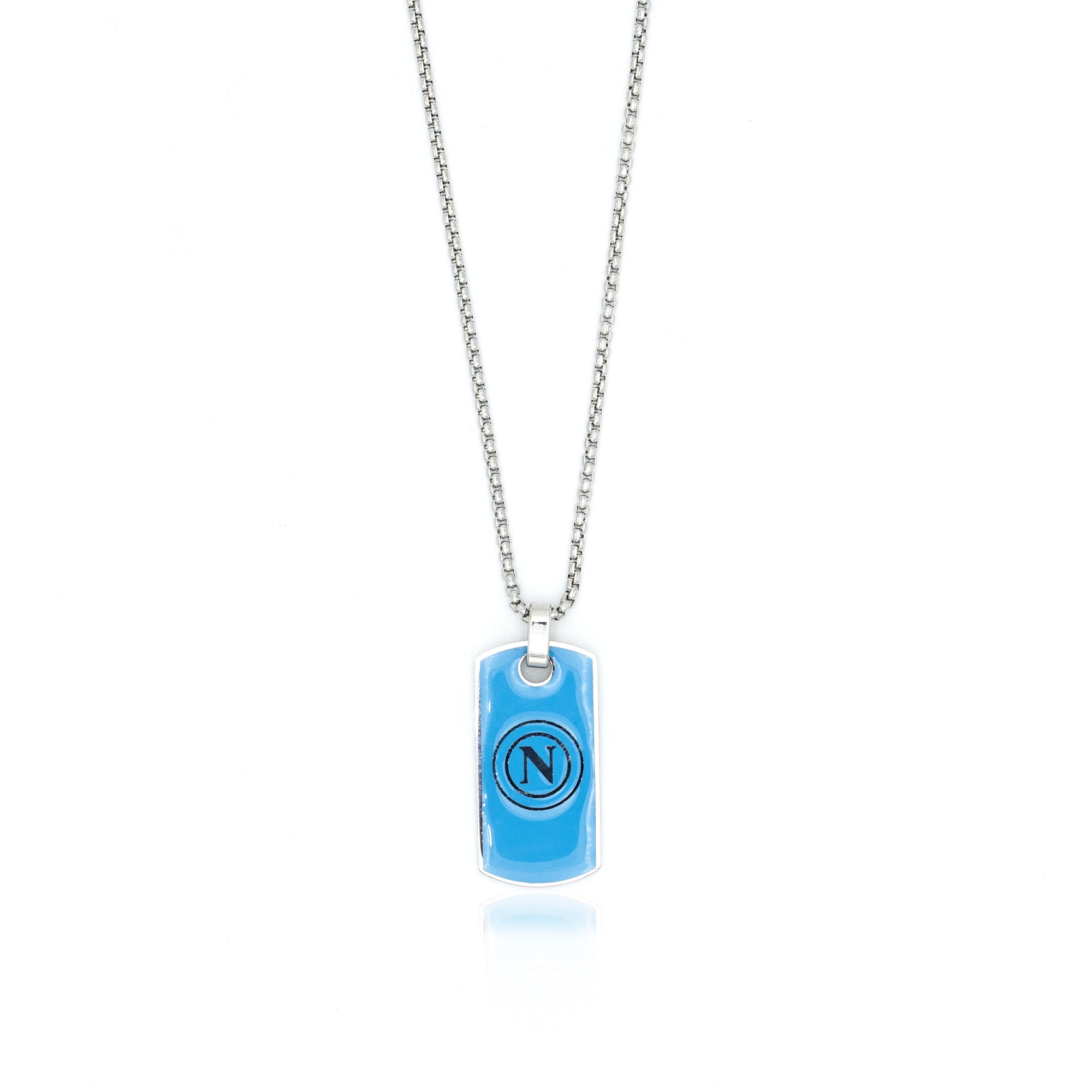 SSC Napoli Collana con Pendente Tag