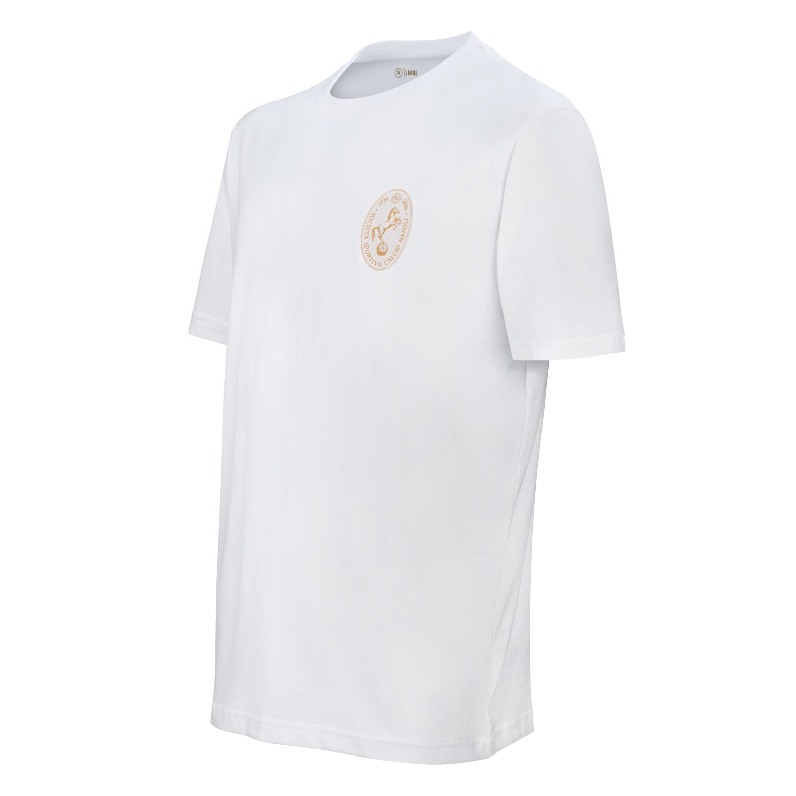 SSC Napoli Corsiero del Sole White T-Shirt Type 1