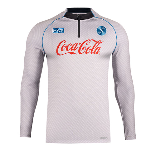 SSC Napoli Felpa Allenamento Bianca 2025/2026