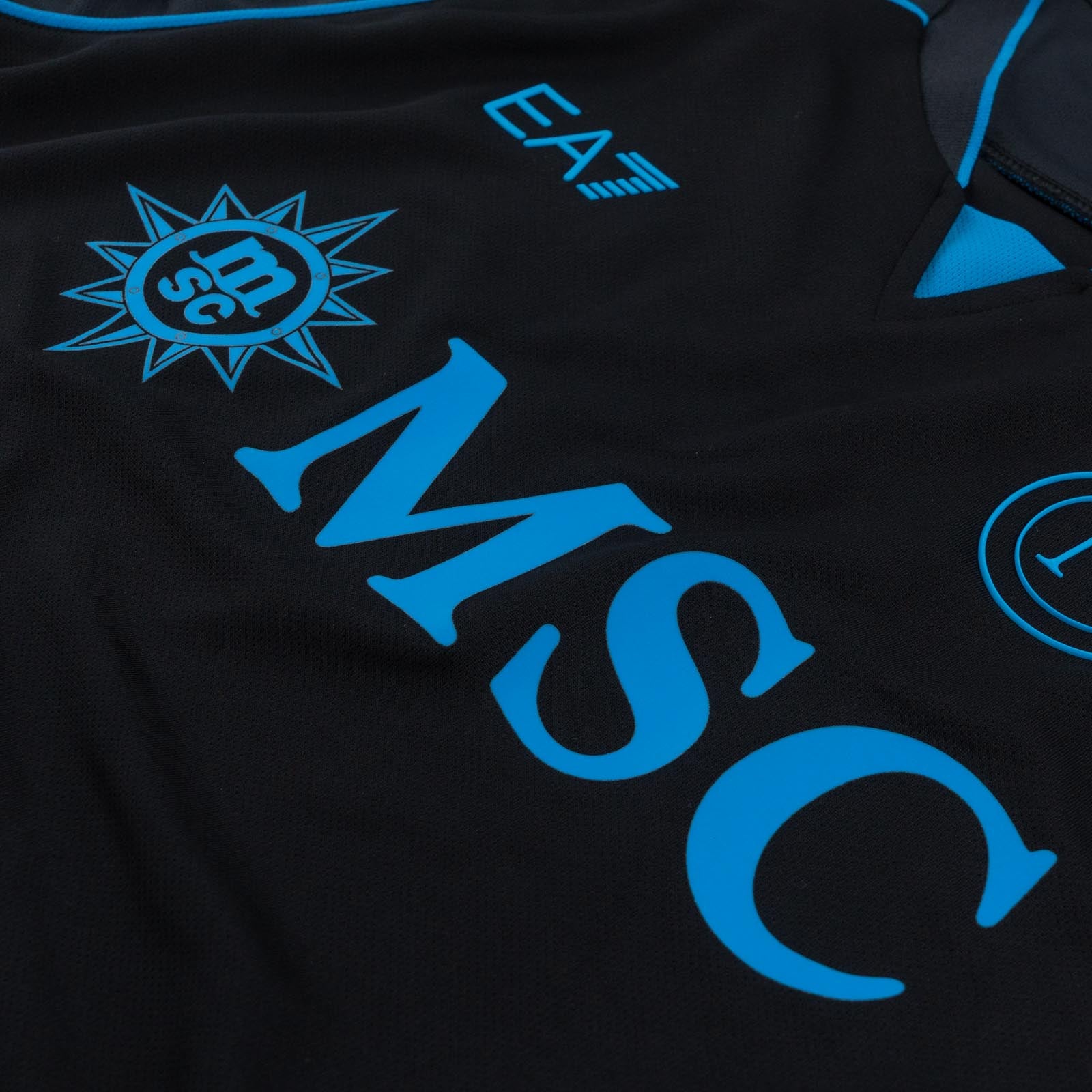 SSC Napoli GK Black Authentic Jersey for Kids 2026/2027
