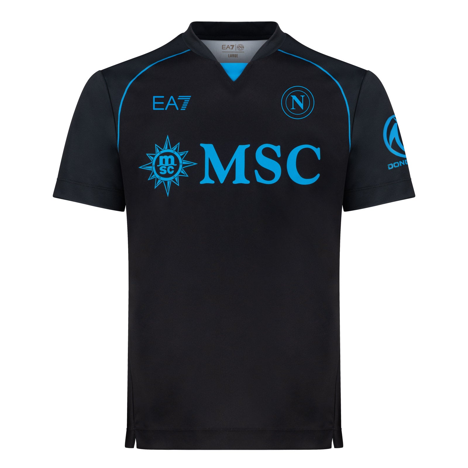 SSC Napoli Maglia Replica Nera 2026/2027