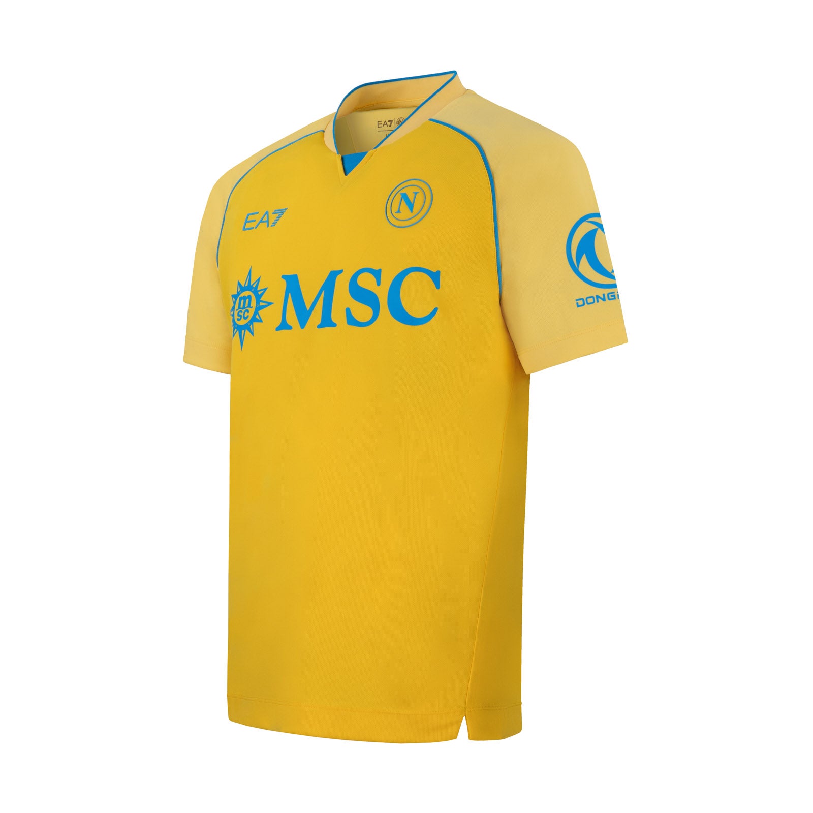 SSC Napoli Maglia Gara Portiere Gialla Authentic Junior 2026/2027