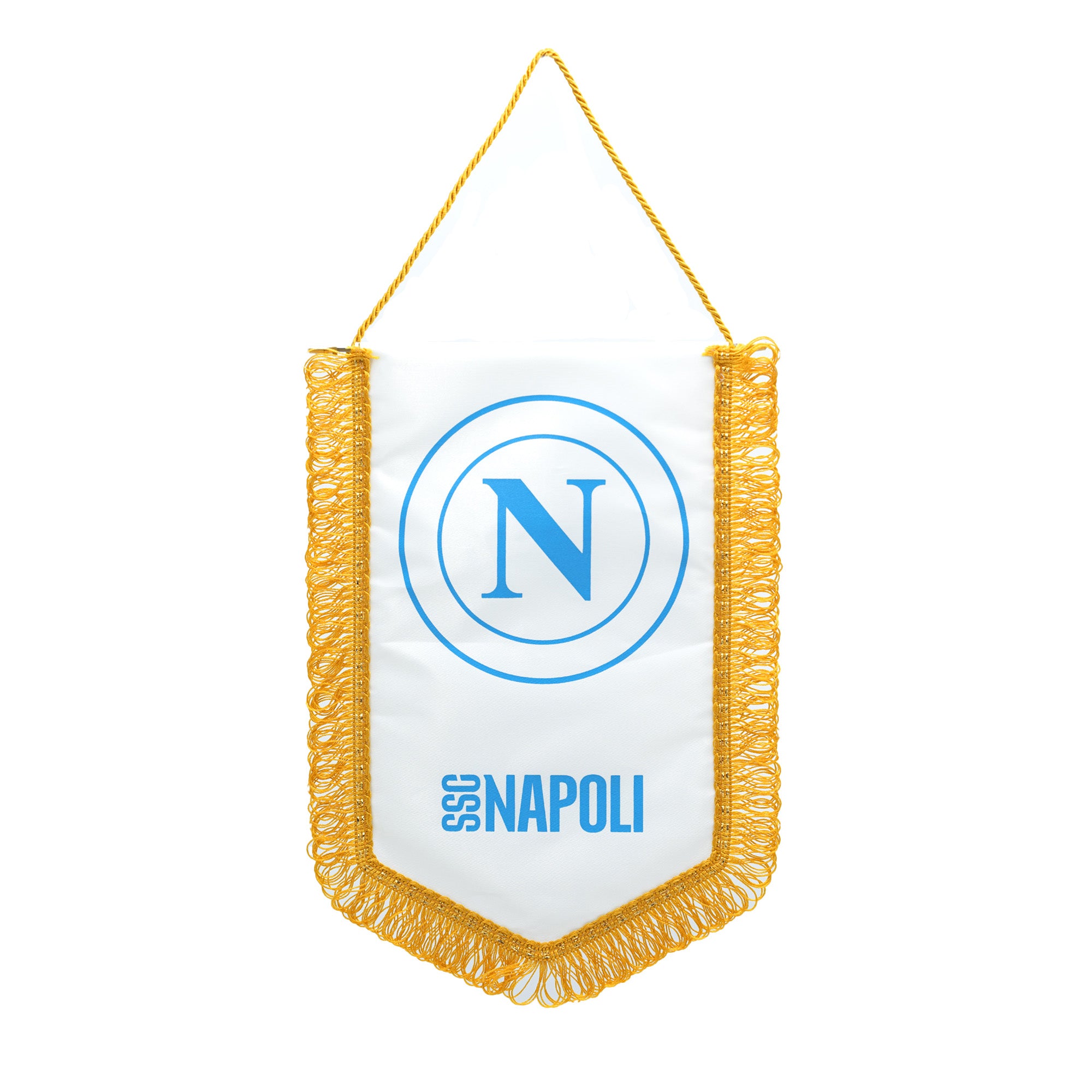 SSC Napoli White Pentagonal Pennant