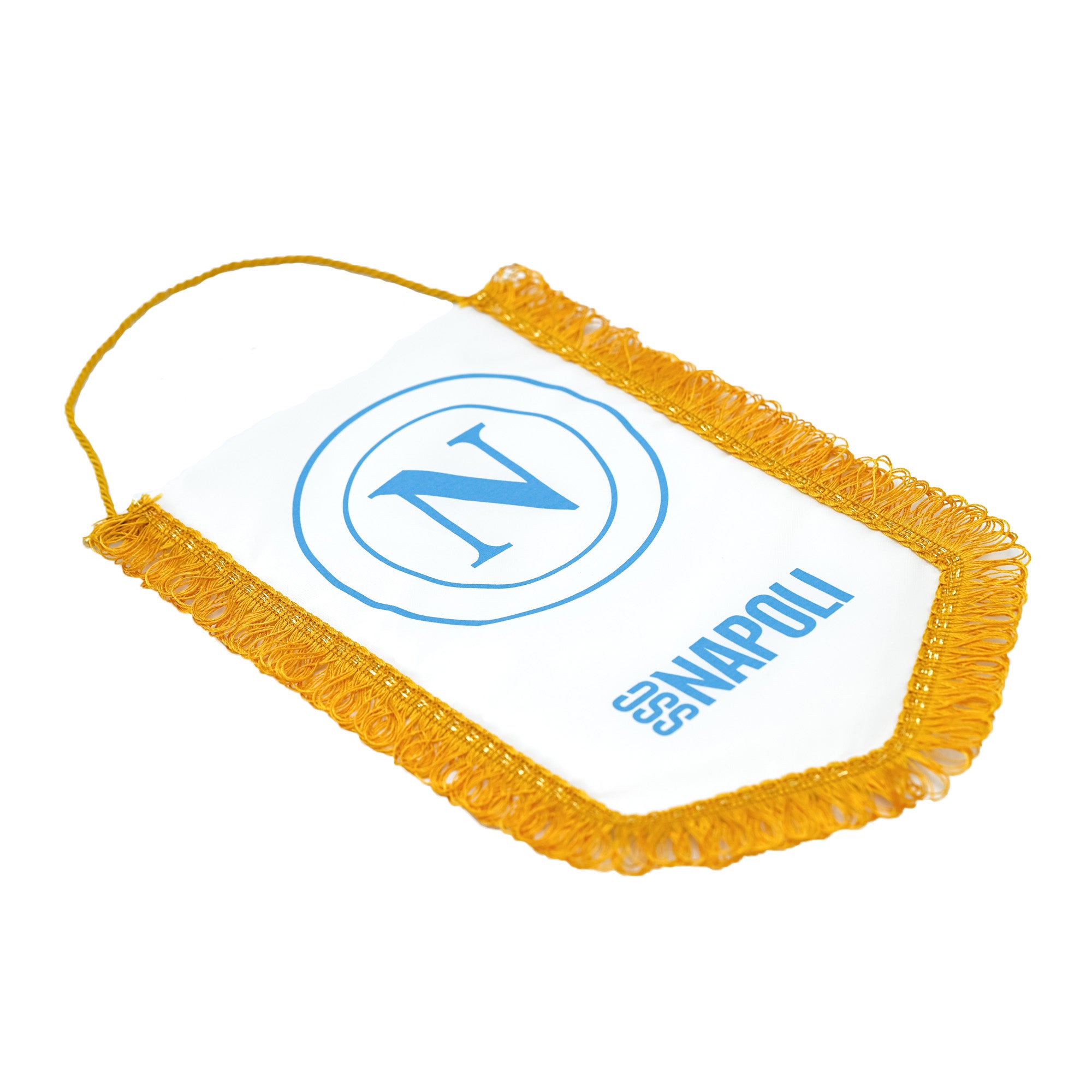SSC Napoli White Pentagonal Pennant