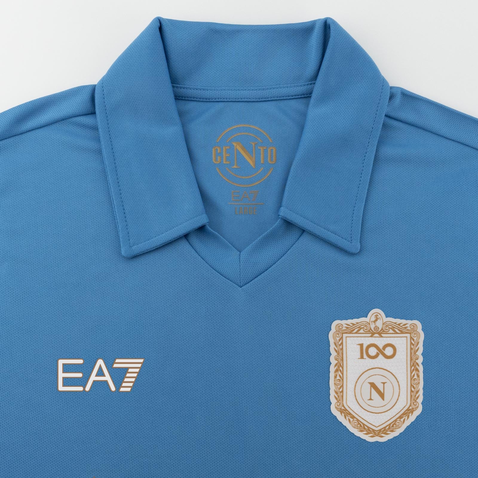 SSC Napoli Maglia Replica Centenary Blue 2026/2027