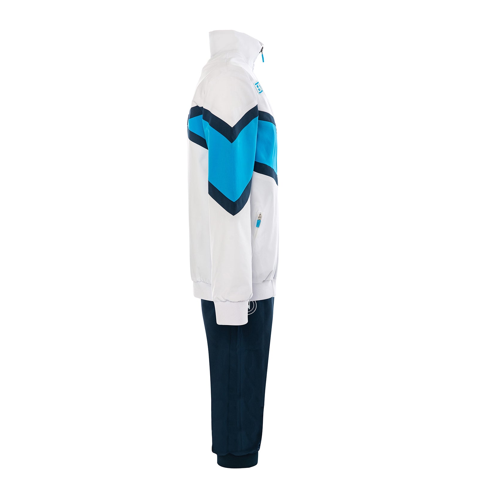 SSC Napoli Polystretch Tracksuit White For Kids 2025/2026