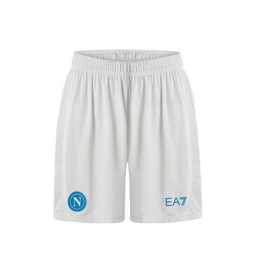 SSC Napoli Shorts Gara Bianco 2025/2026