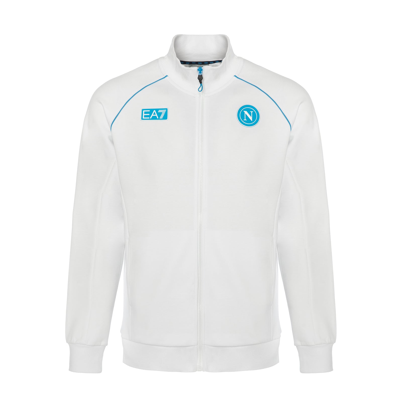 SSC Napoli Felpa Interlock Bianca 2025/2026