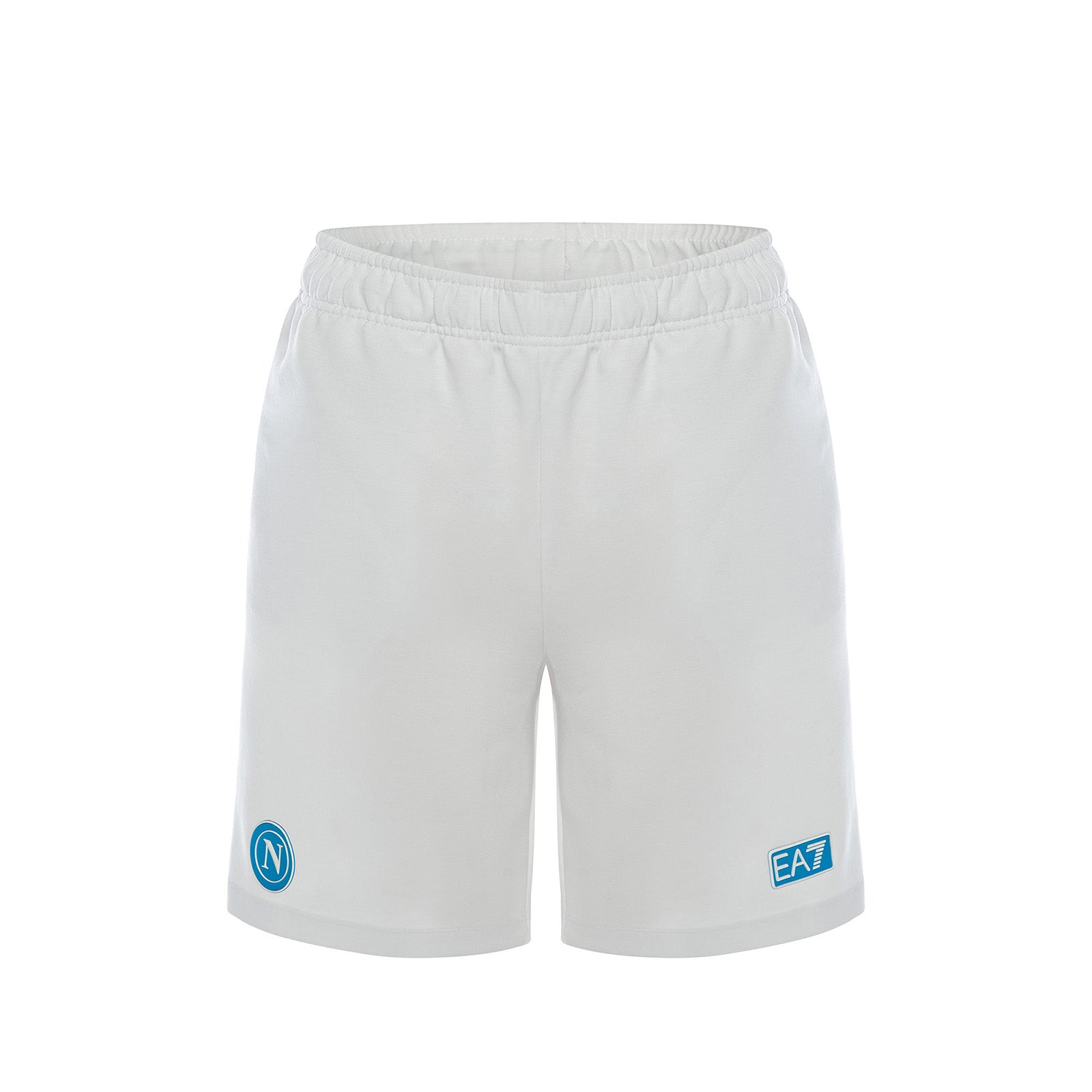 SSC Napoli Bermuda Interlock Bianco 2025/2026