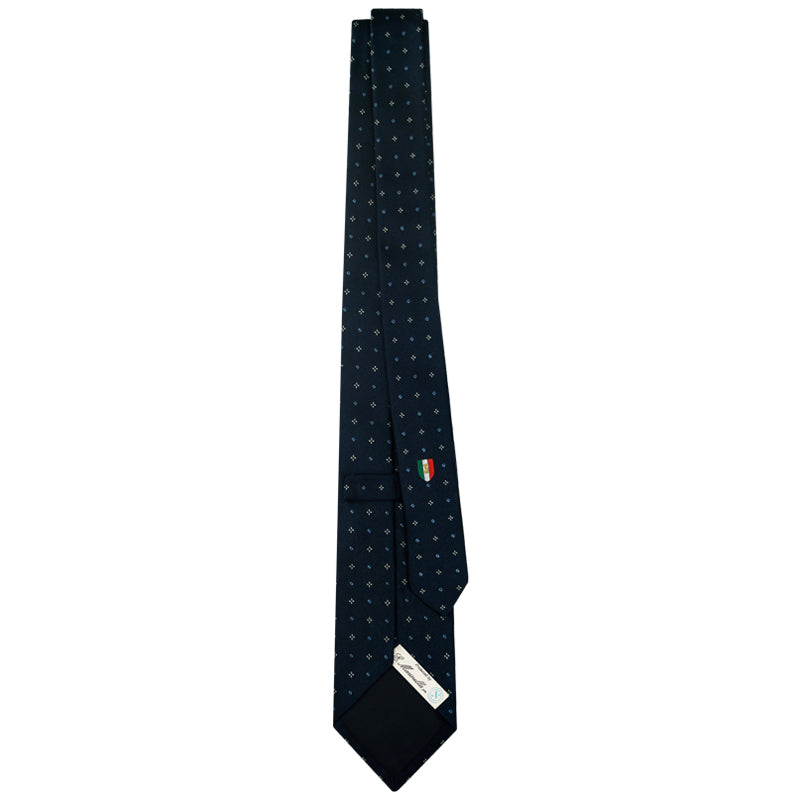 SSC Napoli Marinella Tie Micro-Pattern