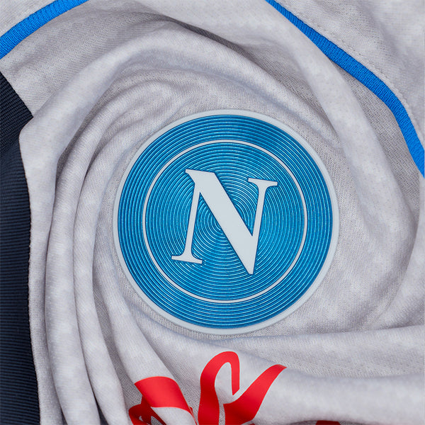 Maillot SSC Napoli 2023-2024 Blanc Keep Racism #9 OSIMHEN – Taille L – Neuf