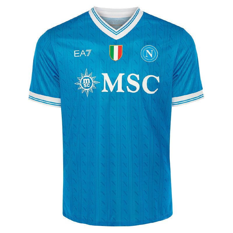 SSC Napoli Maglia Replica Azzurra 2025/2026