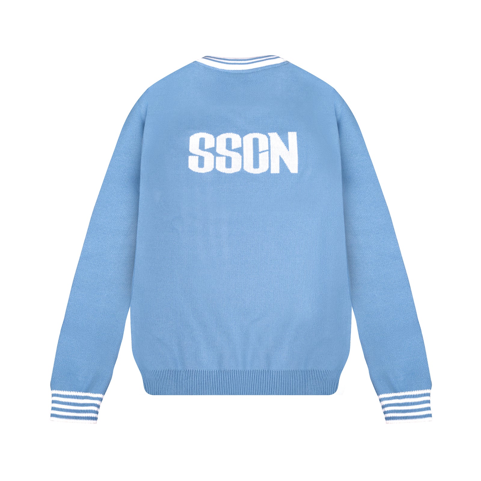 SSC Napoli Sky Blue Retro Jumper