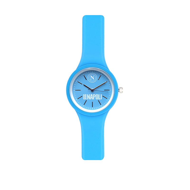 SSC Napoli Orologio One Azzurro