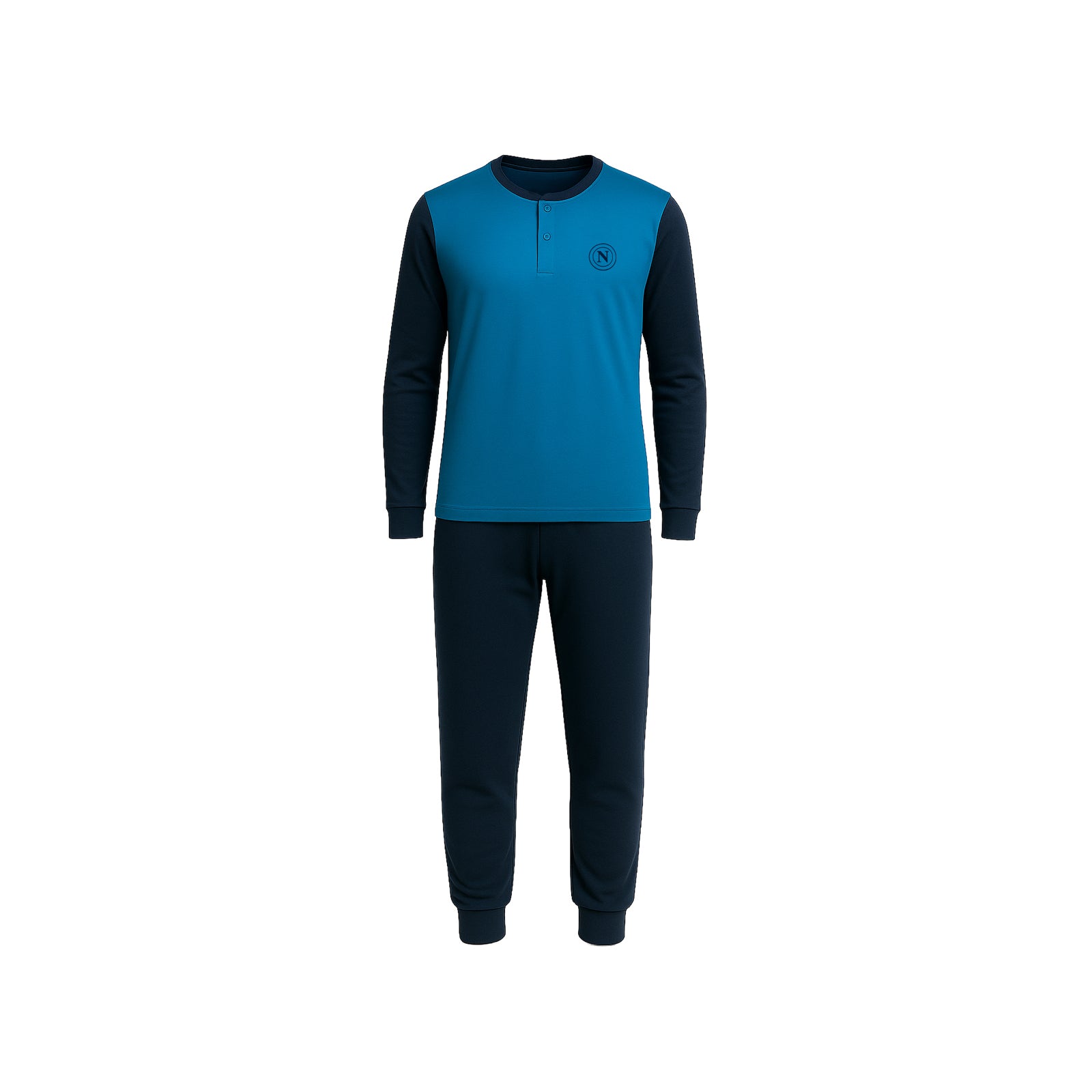 SSC Napoli Sky Blue Serafino Pajamas Junior