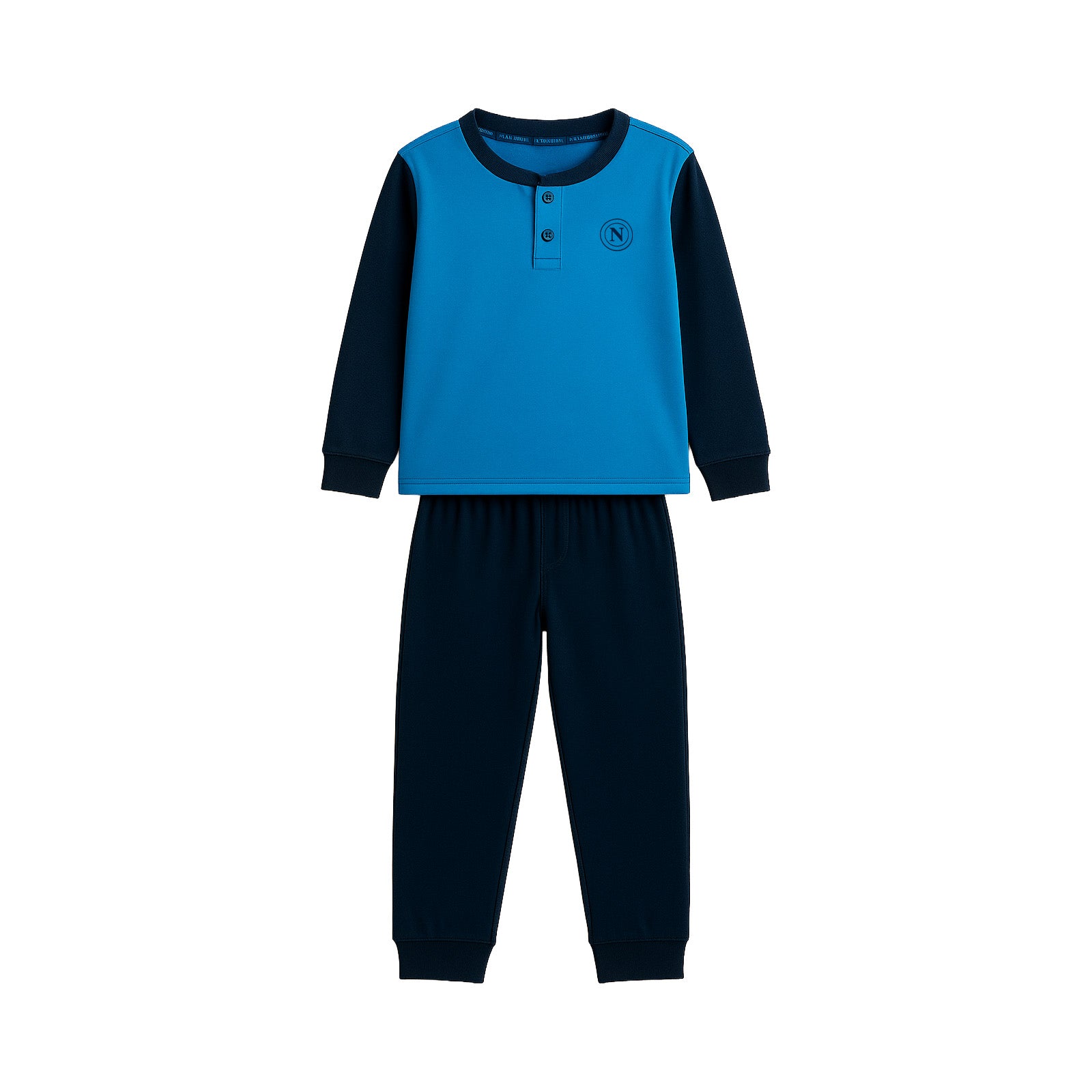 SSC Napoli Sky Blue Serafino Pajamas for Kids