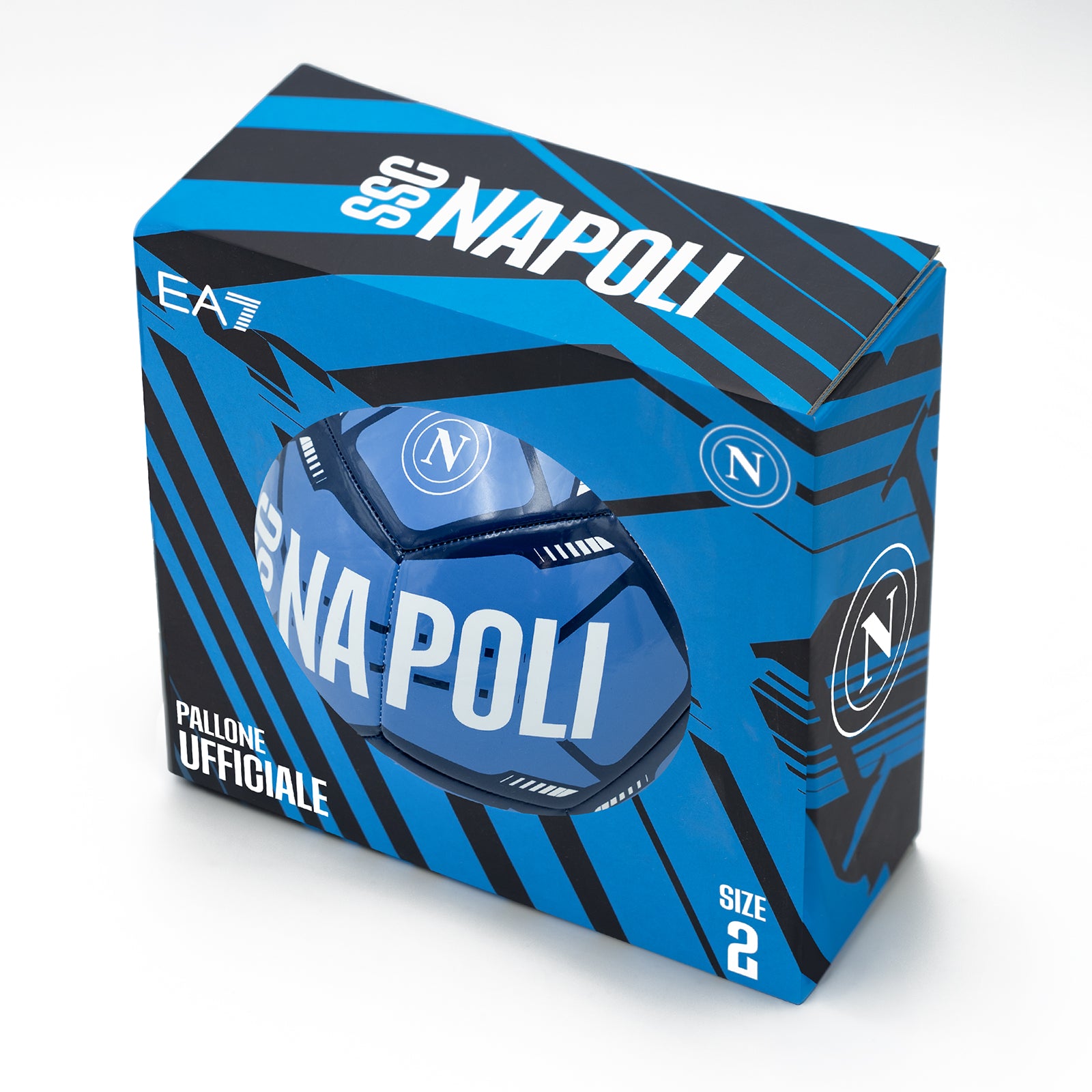 SSC Napoli Pallone Centenary Blue Size 2 2026/2027