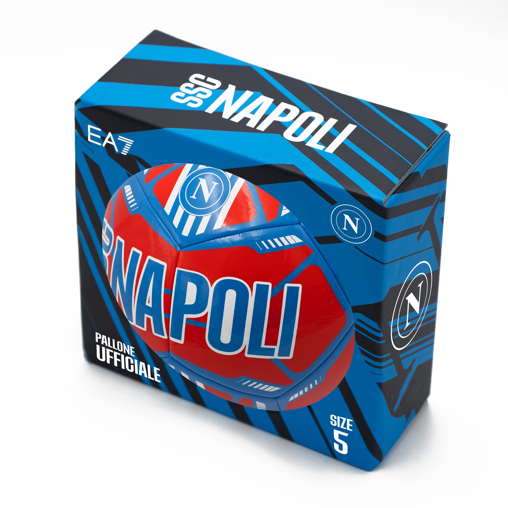 SSC Napoli Red Soccer Ball Size 5 2026/2027