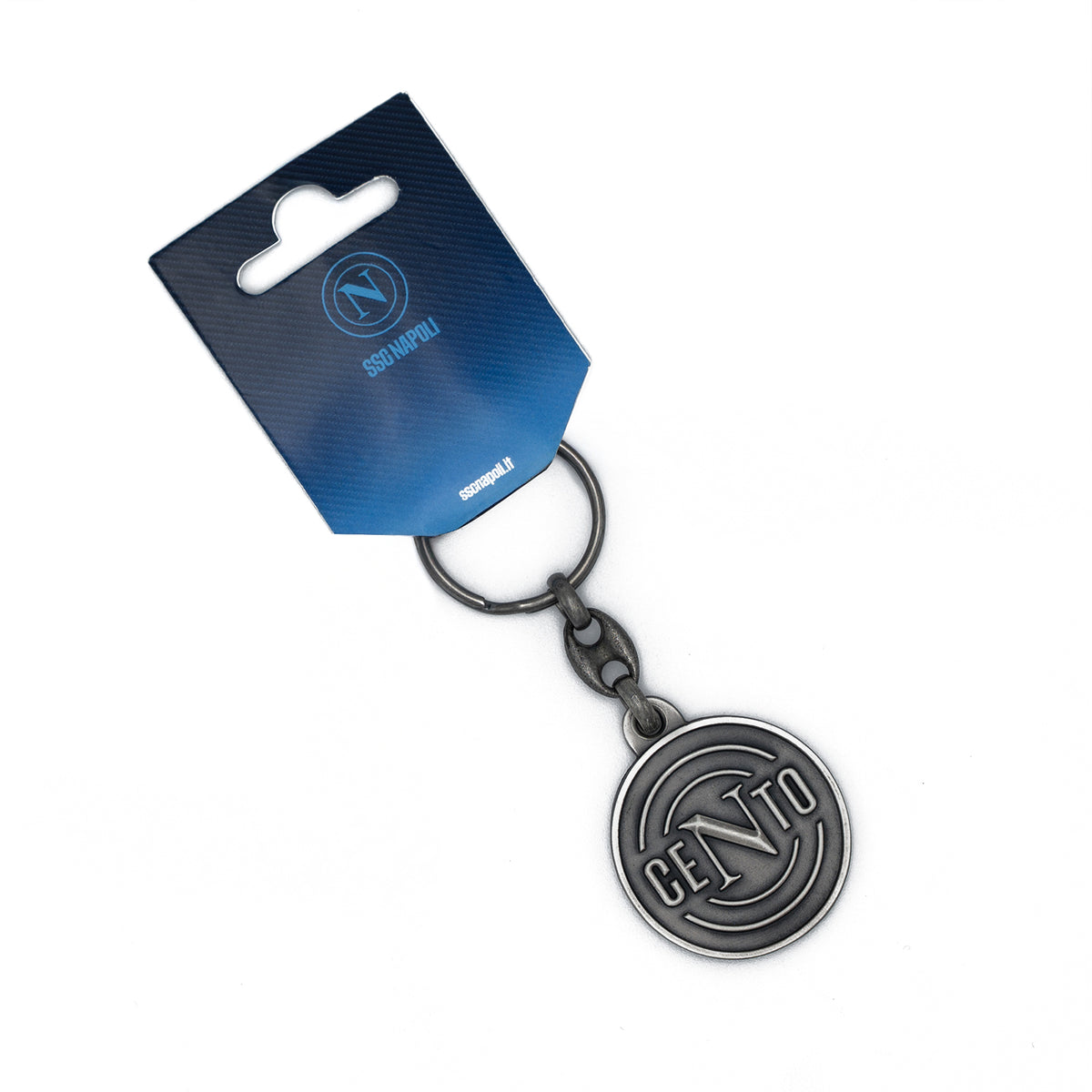 SSC Napoli Portachiavi Antichizzato Cento