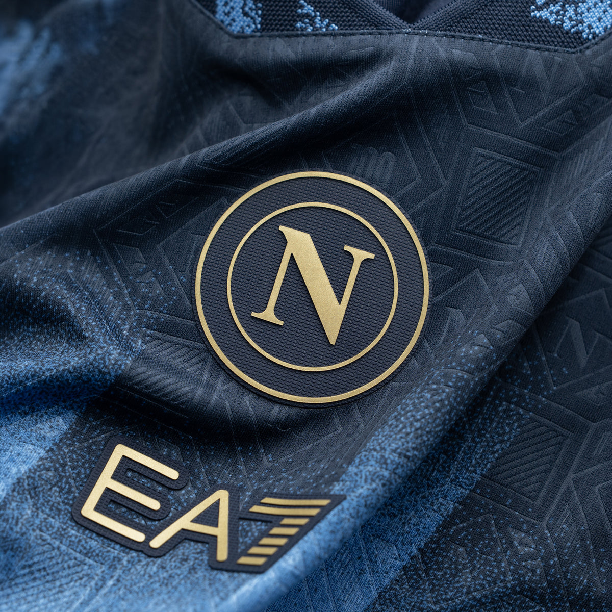 SSC Napoli Felpa Pre-Match Blu Euro 2026/2027