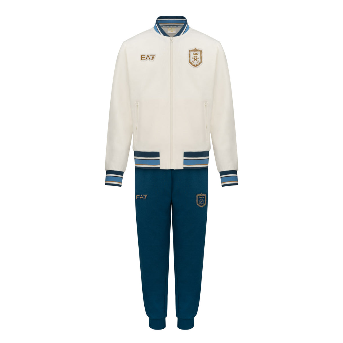 SSC Napoli White Interlock Tracksuit 2026/2027