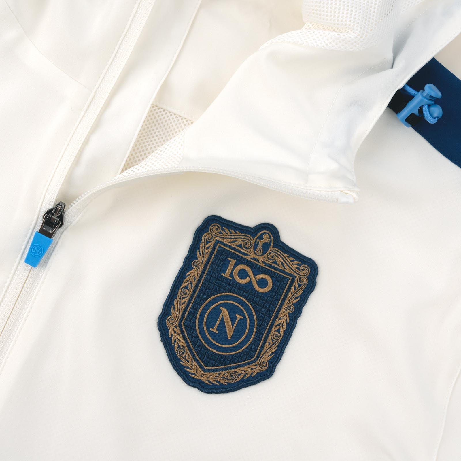 SSC Napoli Tuta Polystretch Off White Junior 2026/2027